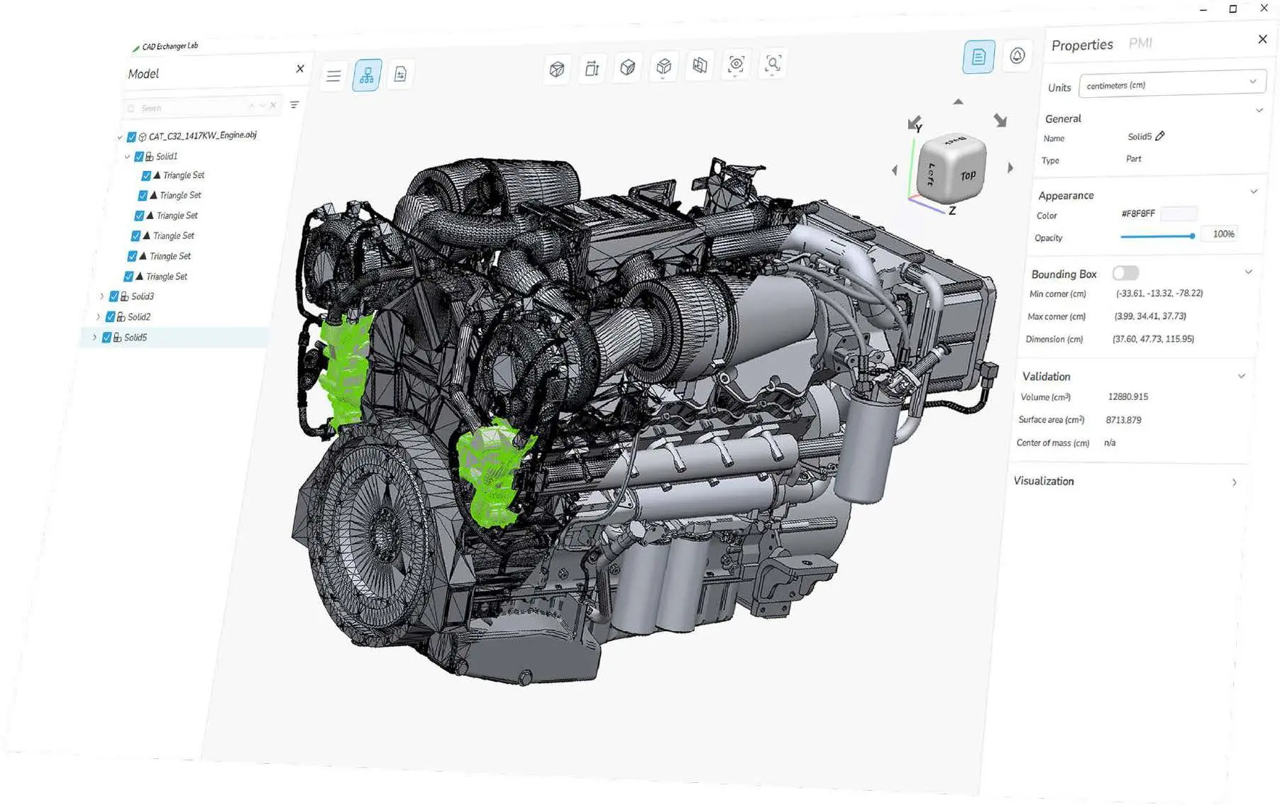 CAD Exchanger SDK 3D and 2D representations