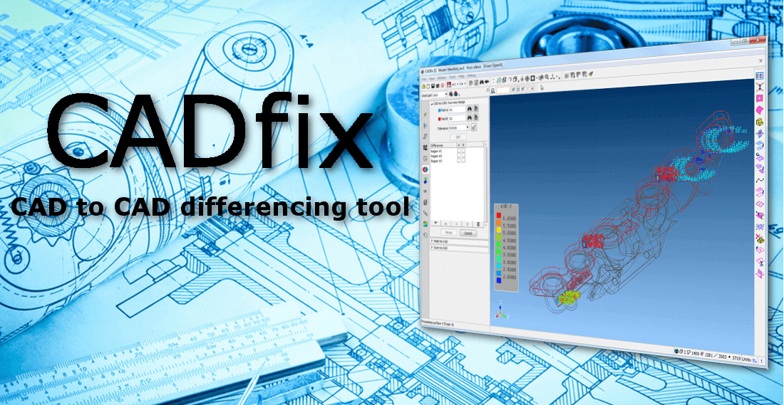 Comparaison de modèles CAO avec CADfix