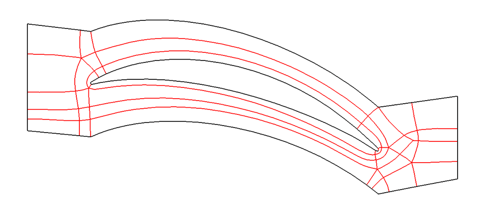 Maillage quadriphonique d'une surface complexe 