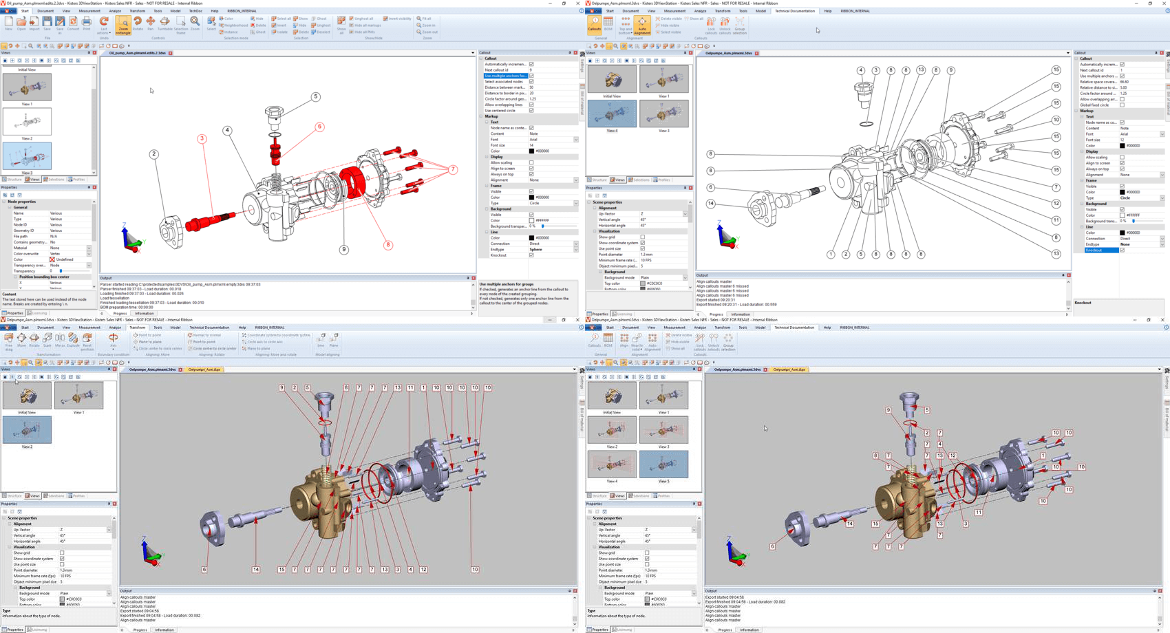 Nomenclature avec 3DViewStation