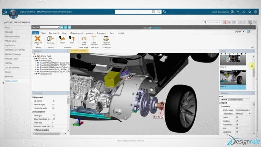 3DExperience CADViewer integration 3DViewStation WebViewer