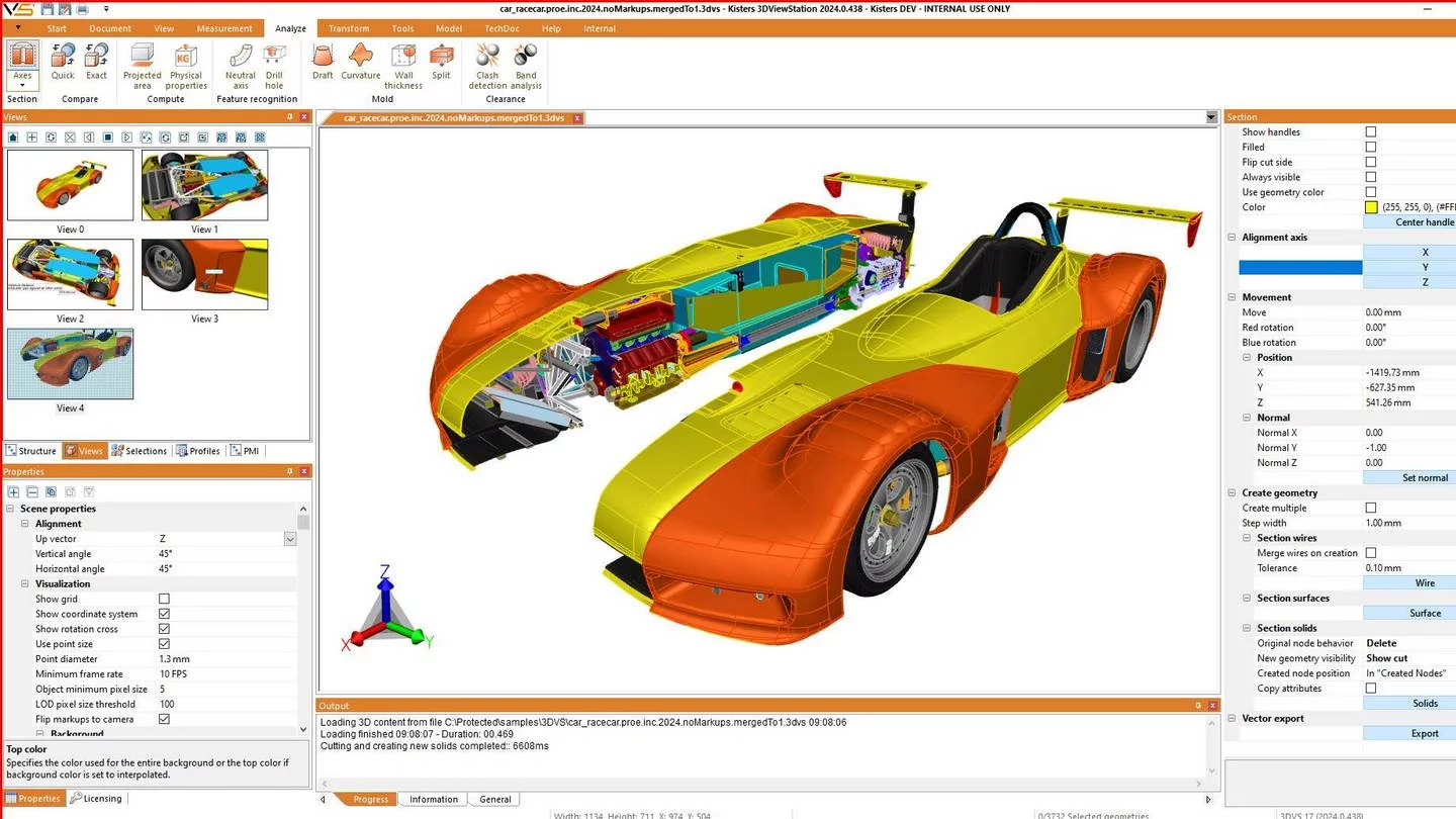 Division de solide avec 3DViewStation