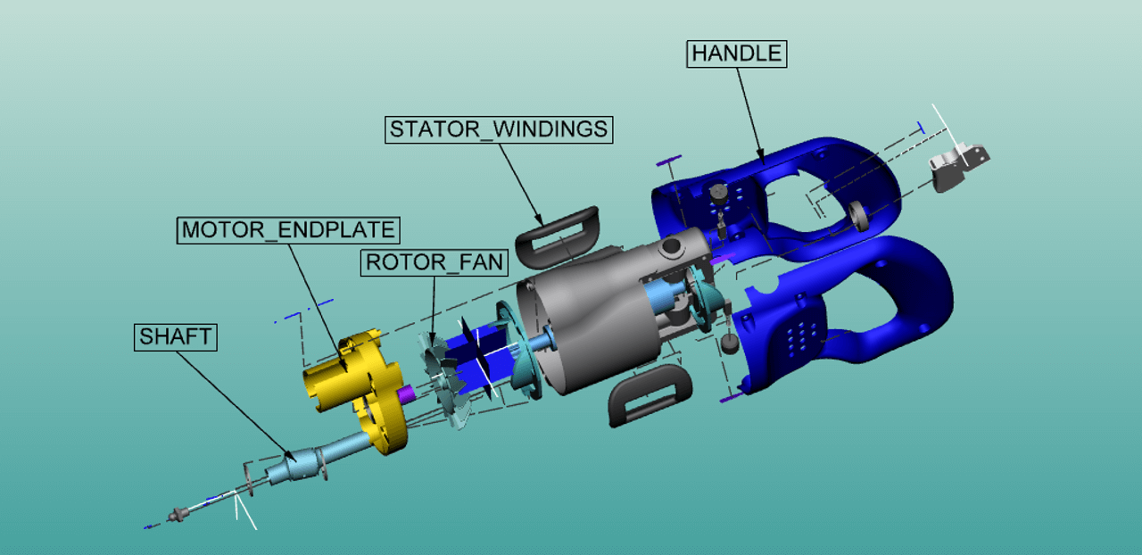 Create Explode View From Your Cad Assembly In 1 Click Documentation From Cad Model Cad Visualization Your Needs